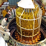 Spektr-R spacecraft vacuum tests in NPOL